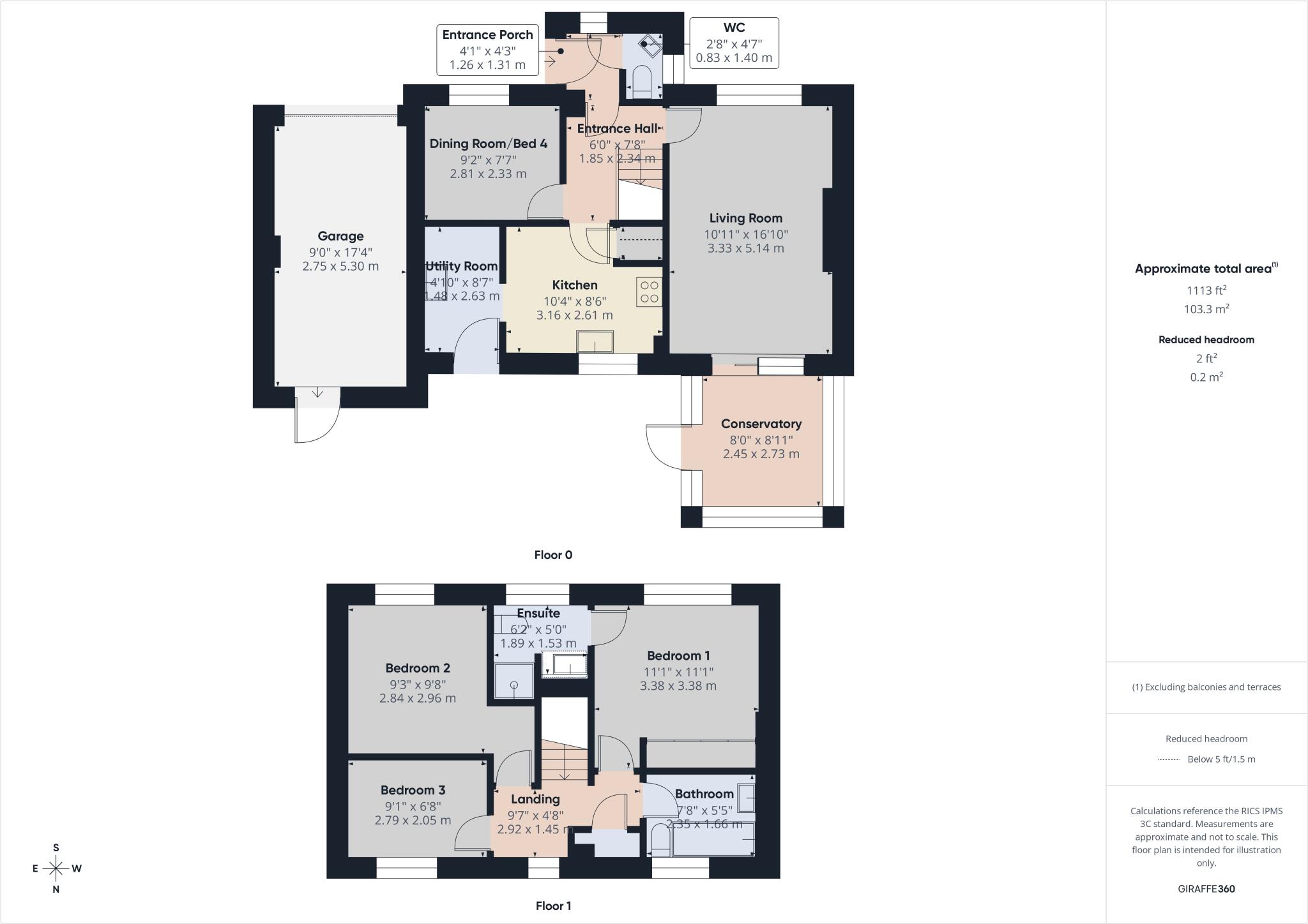 Elizabeth Road, Bude, Cornwall floorplan