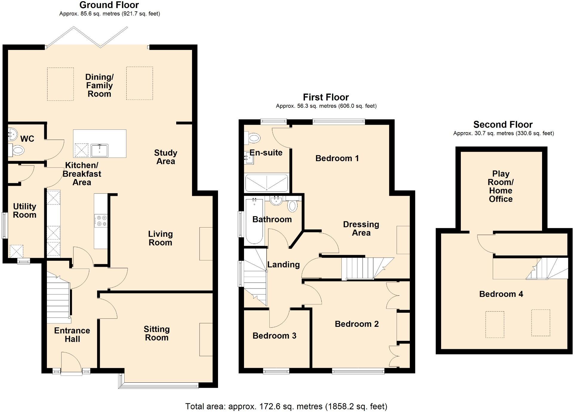 Clarendon Avenue, Trowbridge floorplan