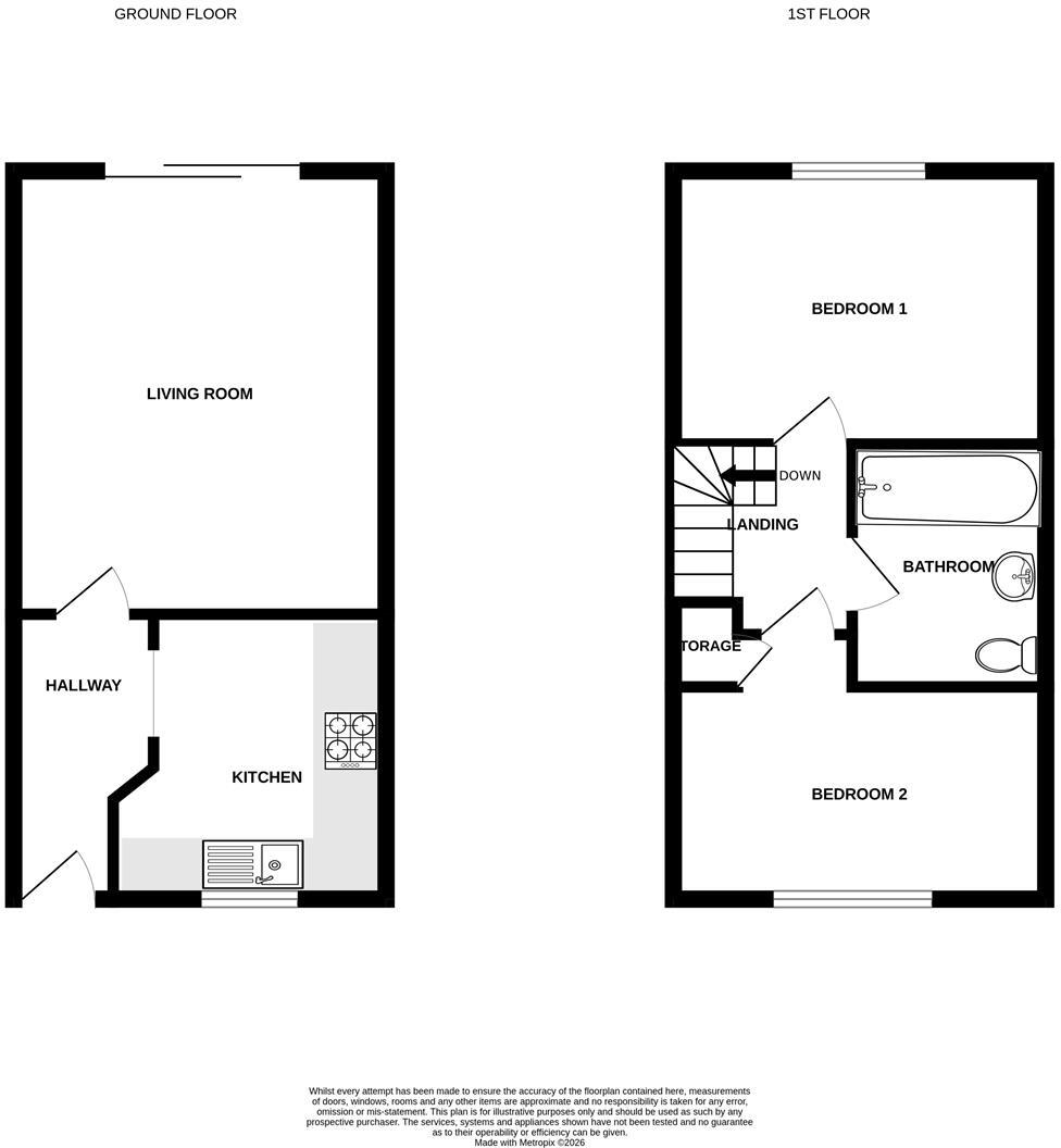 St. Davids Close, Bishopdown, Salisbury floorplan