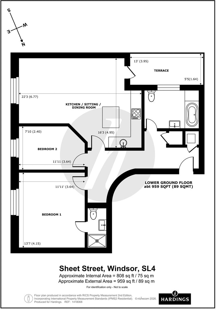 Sheet Street, Windsor floorplan