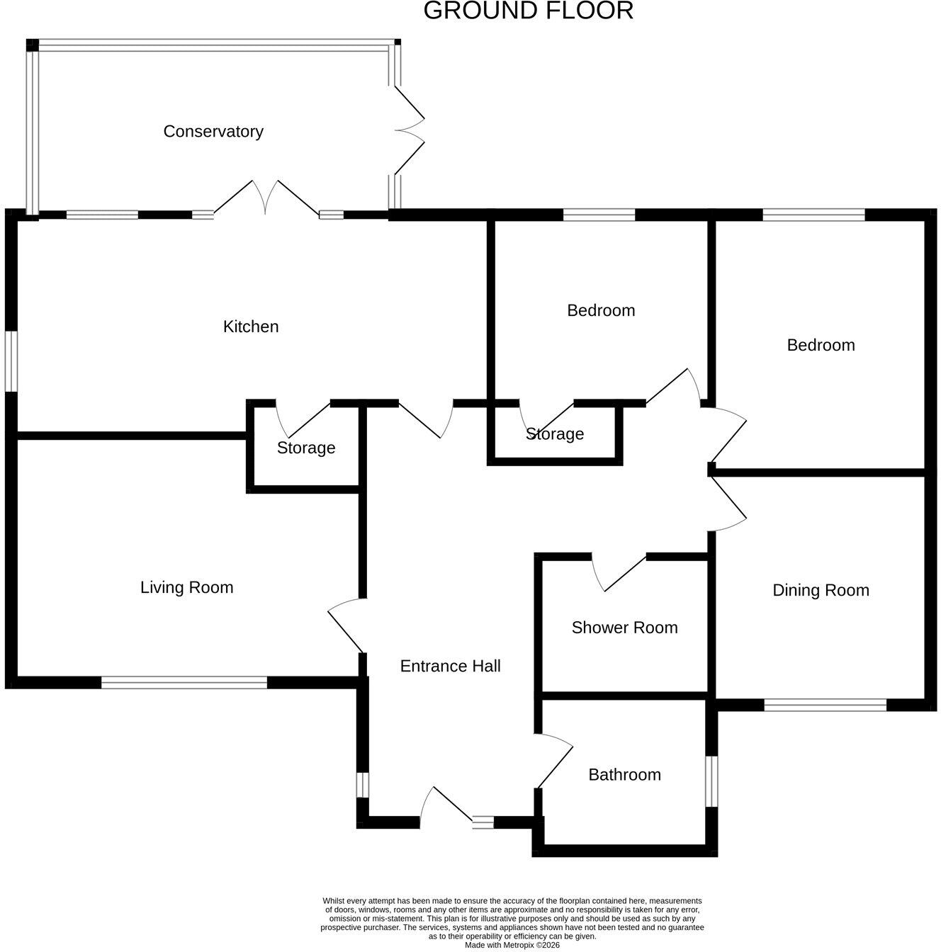 Quintons Corner, East Bergholt, Colchester, Suffolk, CO7 floorplan