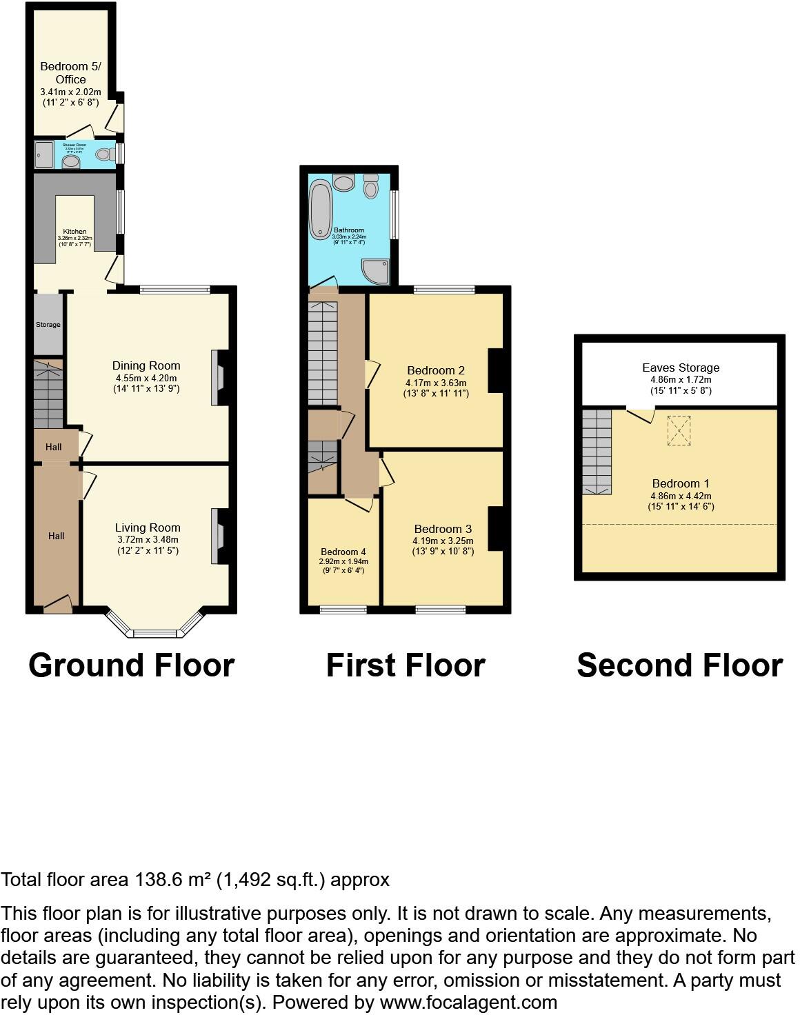 Mosley Street, Barnoldswick, BB18 floorplan