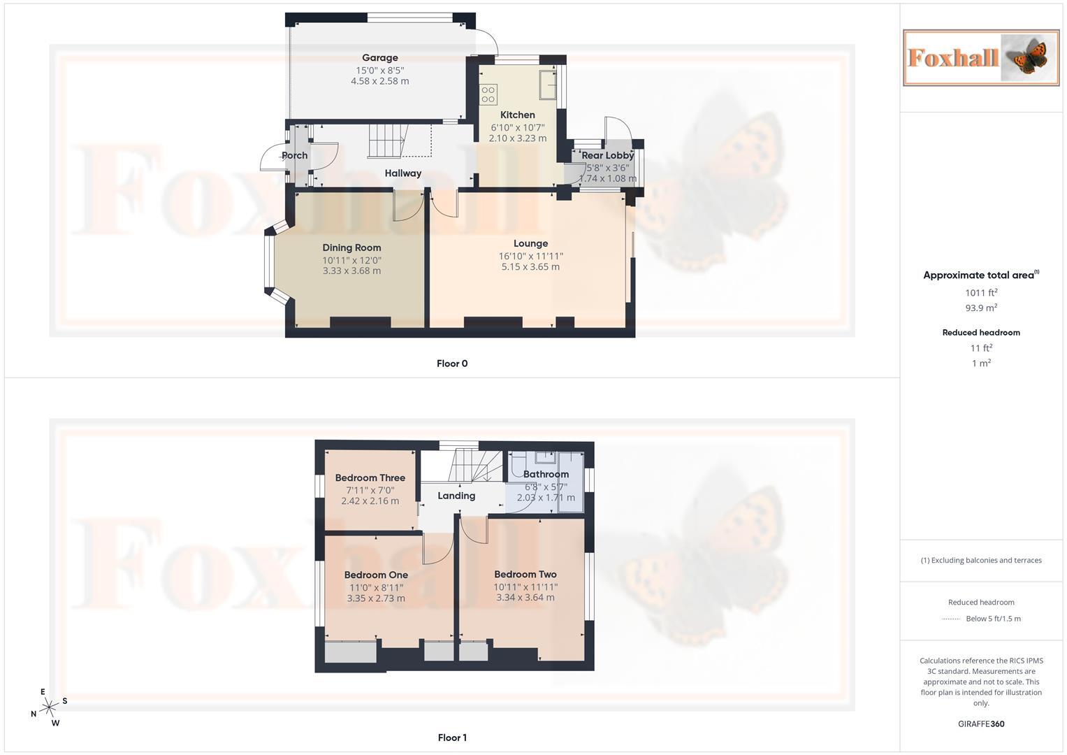 Foxhall Road, Ipswich floorplan