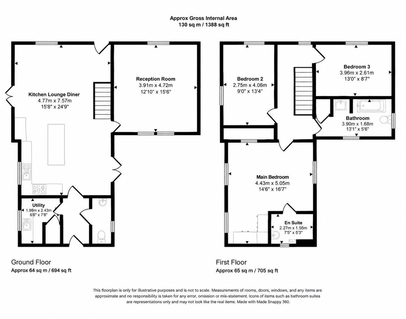 Bell Lane, Barton Mills, Bury St. Edmunds floorplan