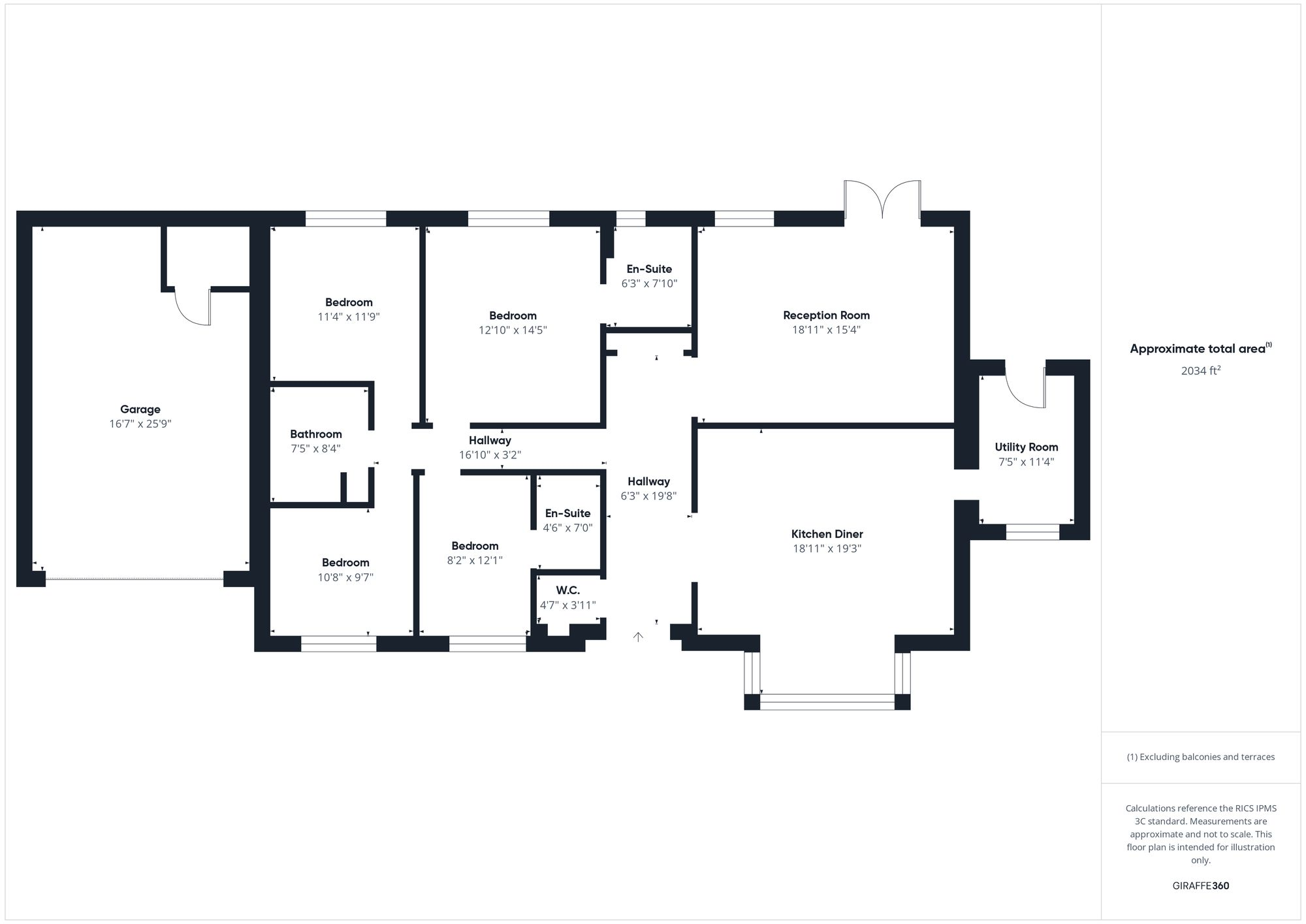 Townend Close, Croughton, NN13 floorplan