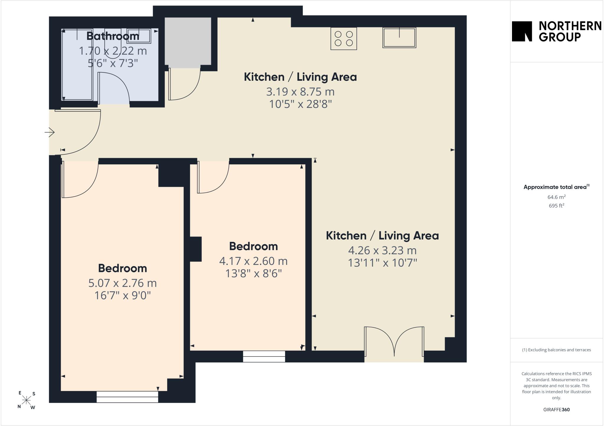 Belfrey House :: Old Trafford floorplan