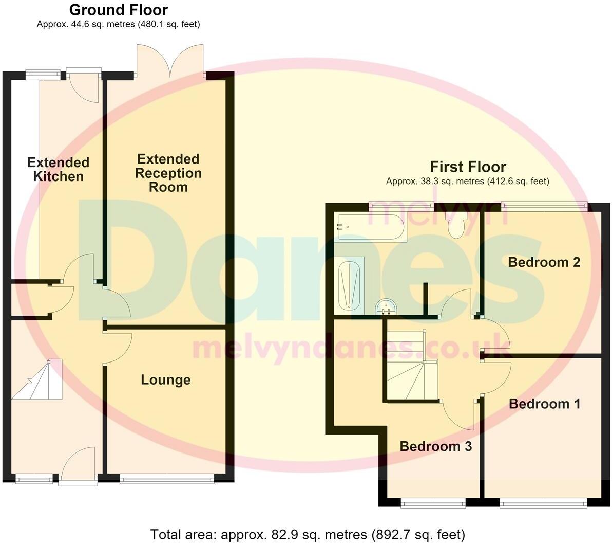 Common Lane, Sheldon, Birmingham floorplan