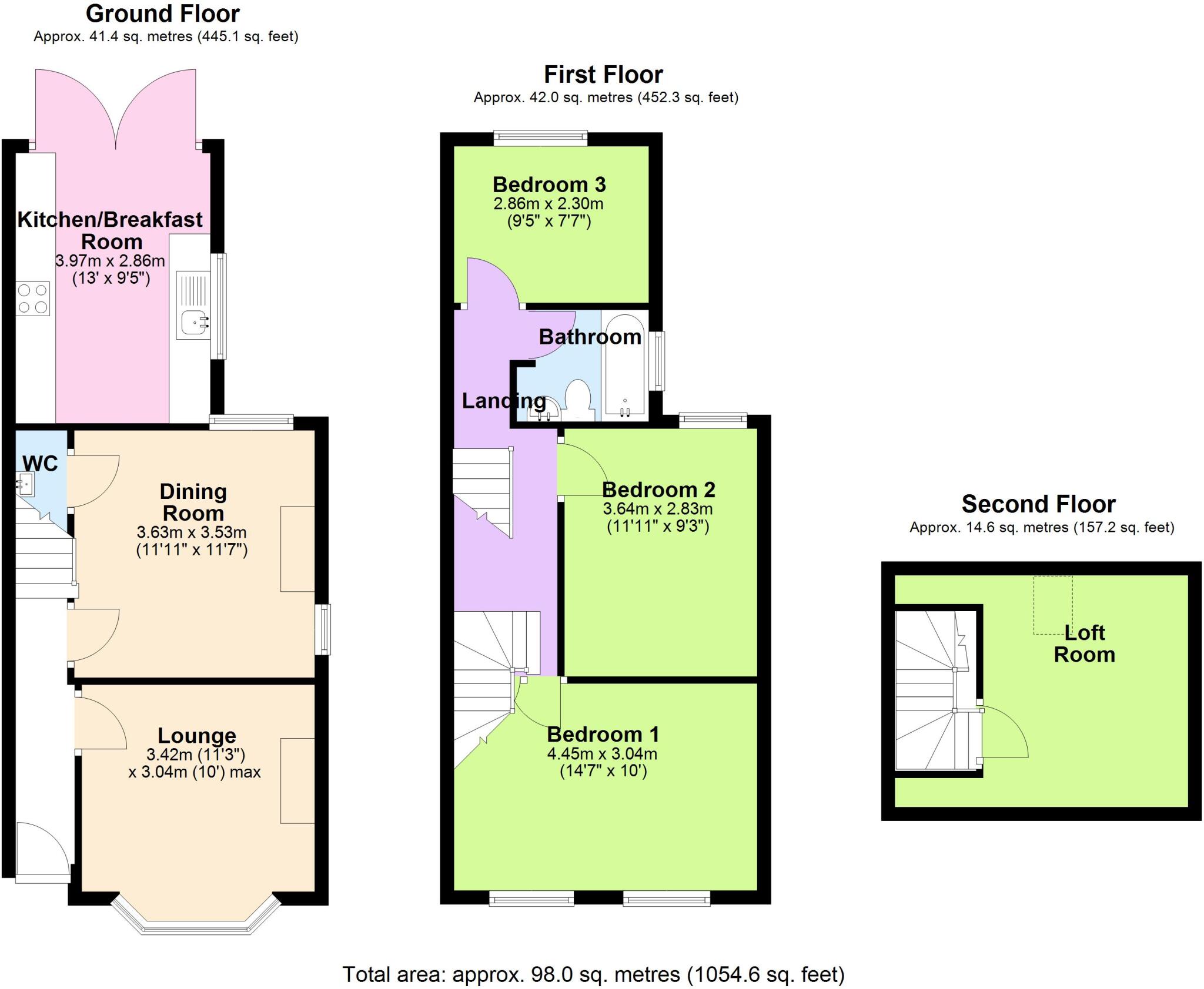 Seymour Road, Linden, Gloucester, GL1 floorplan