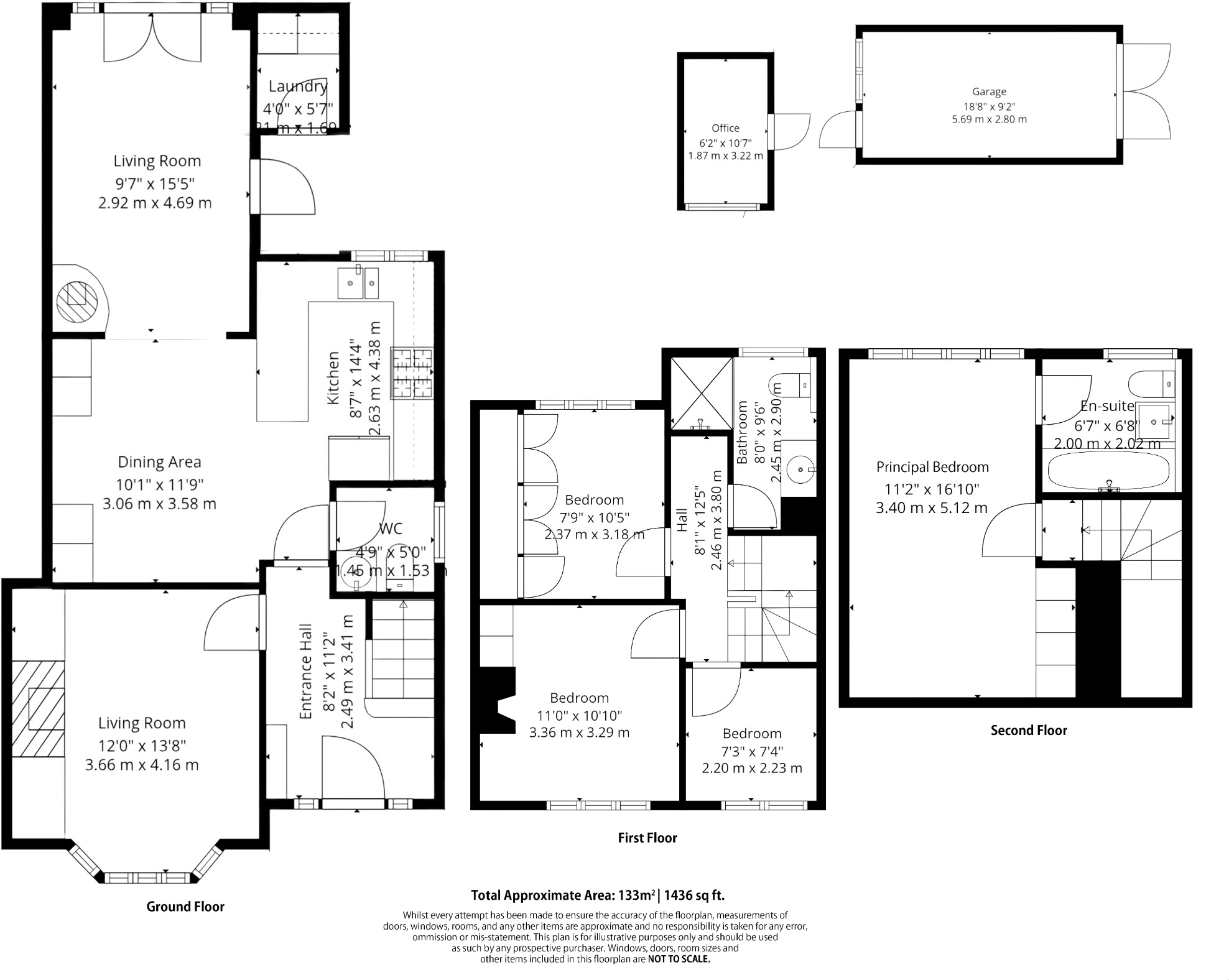 25 Abingdon Road, West Bridgford only a 6min walk to the Bustling Avenue! floorplan