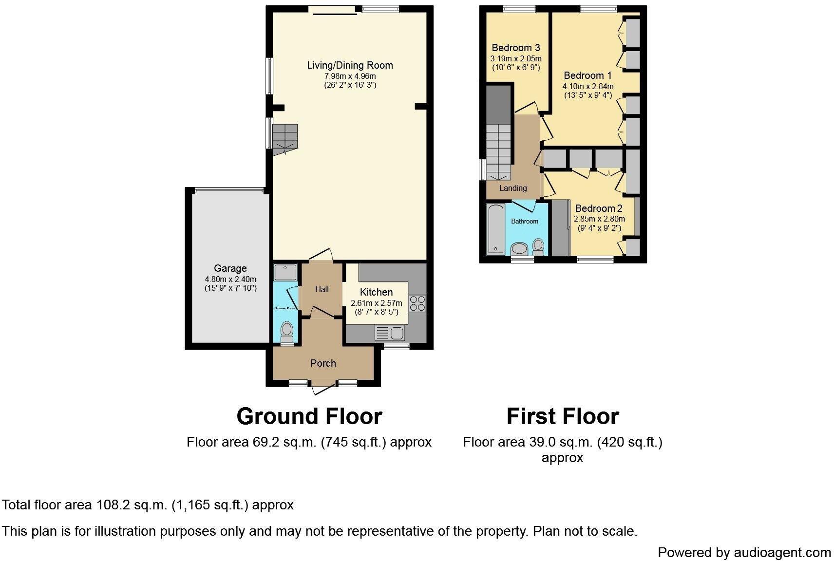 Rochfords Gardens, Slough floorplan