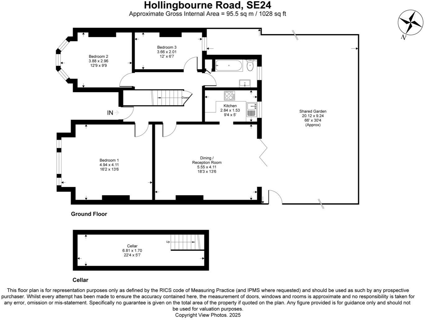 Hollingbourne Road, London floorplan