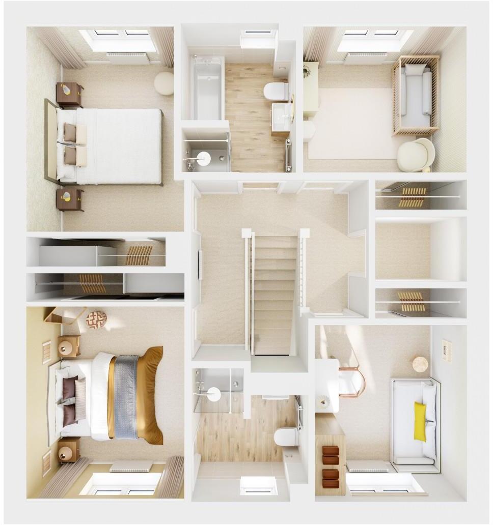 Plot 28, The Garsdale, Harker Place, Carlisle, CA6 4RF floorplan
