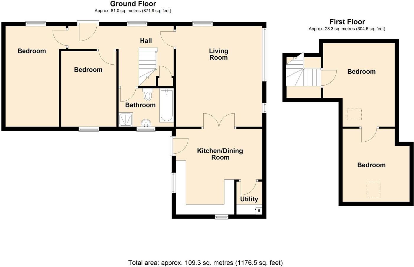 Tuxford Road, Egmanton floorplan