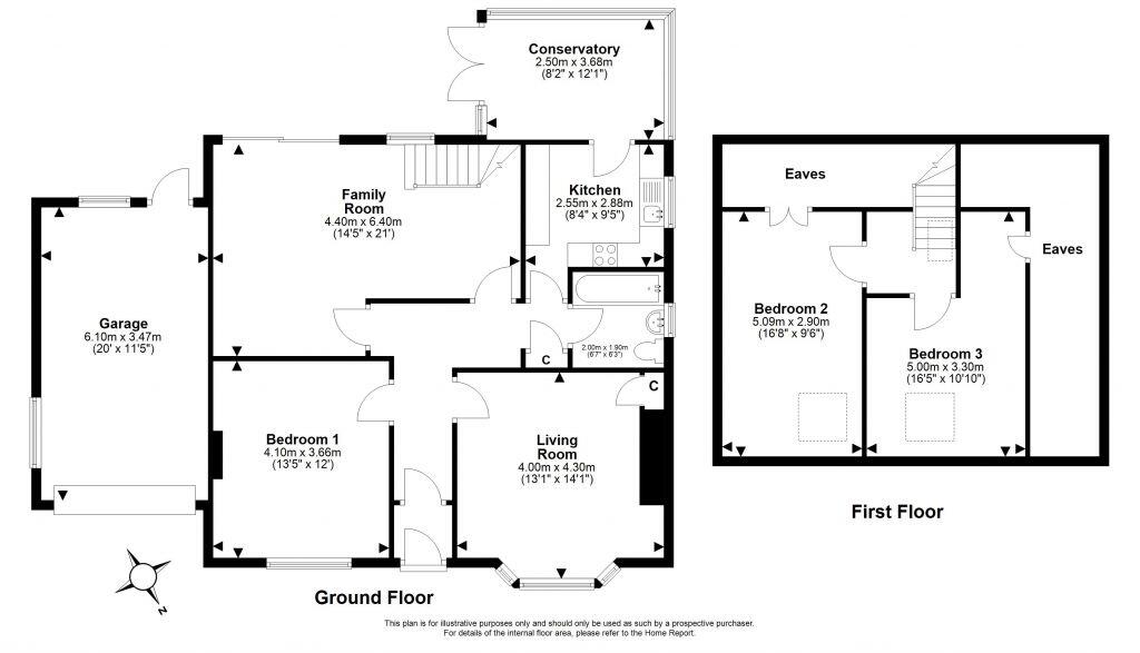 23 Silverknowes Hill, Edinburgh, EH4 5HE floorplan