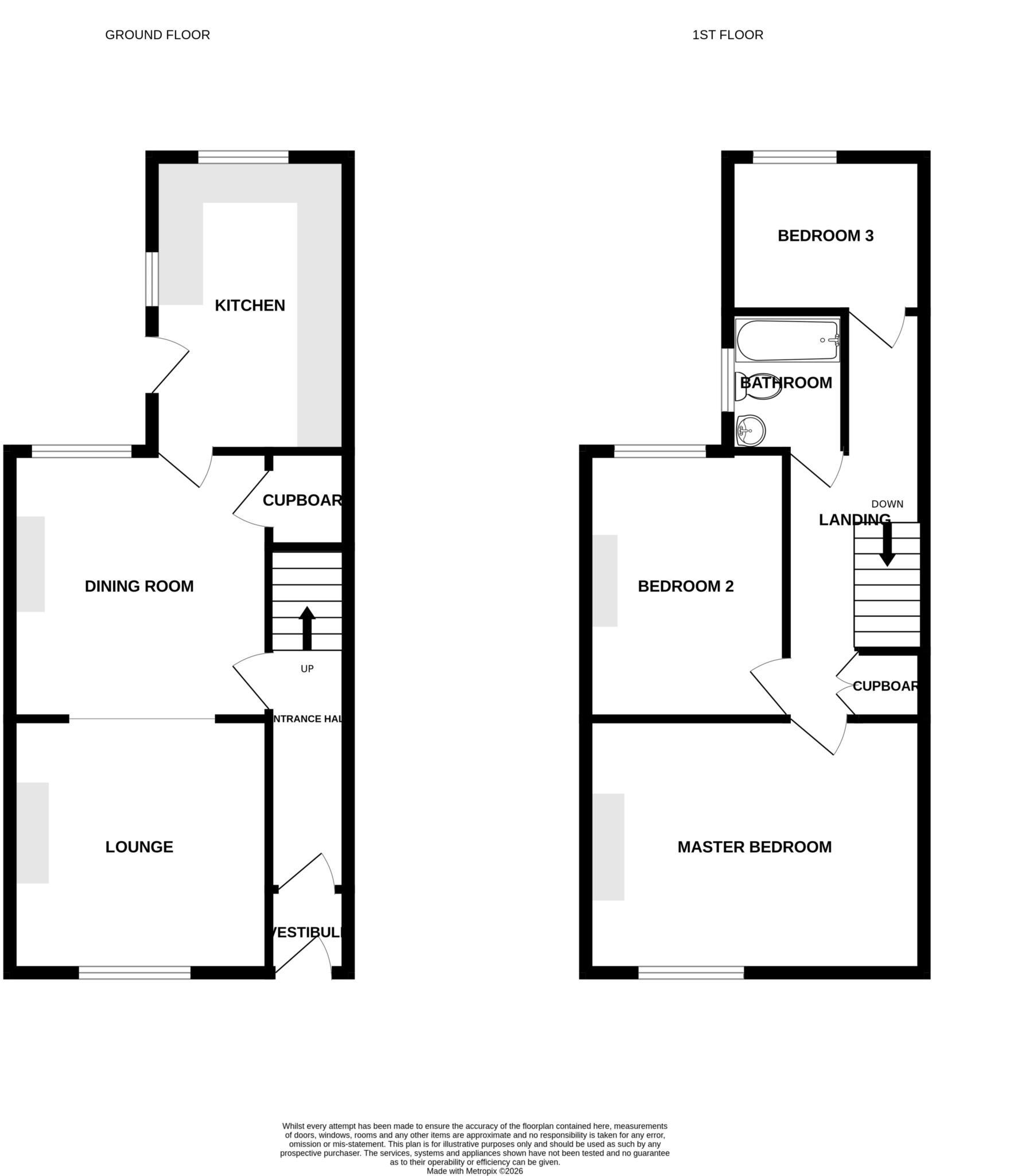 Osborne Street, Shaw floorplan