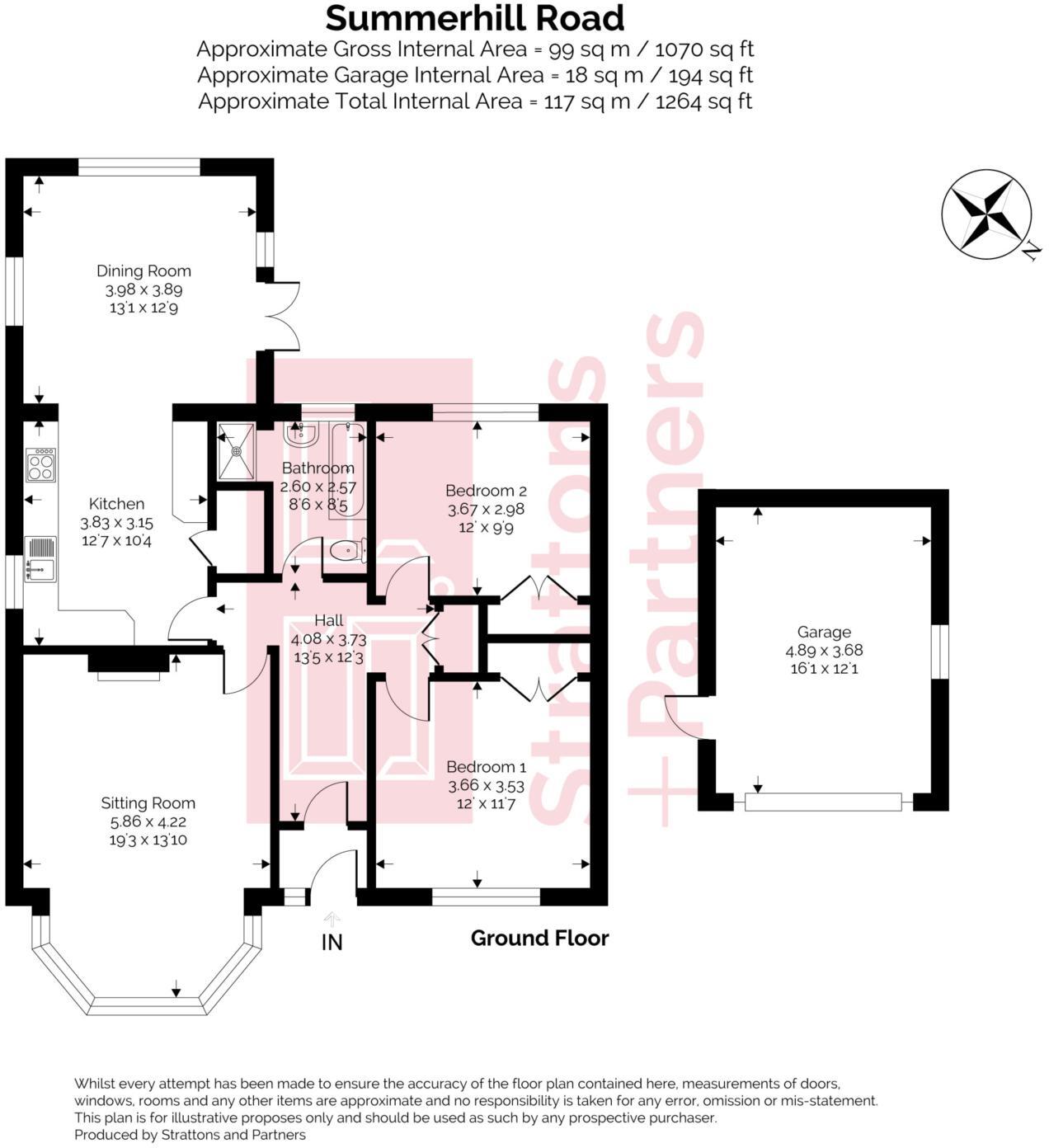 Summerfield Road, Bath floorplan