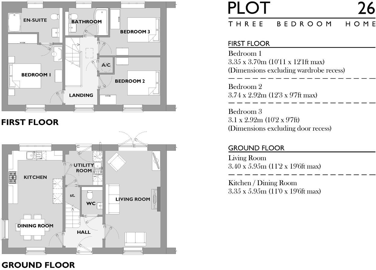 Triffle Street, Poundbury, Dorchester floorplan