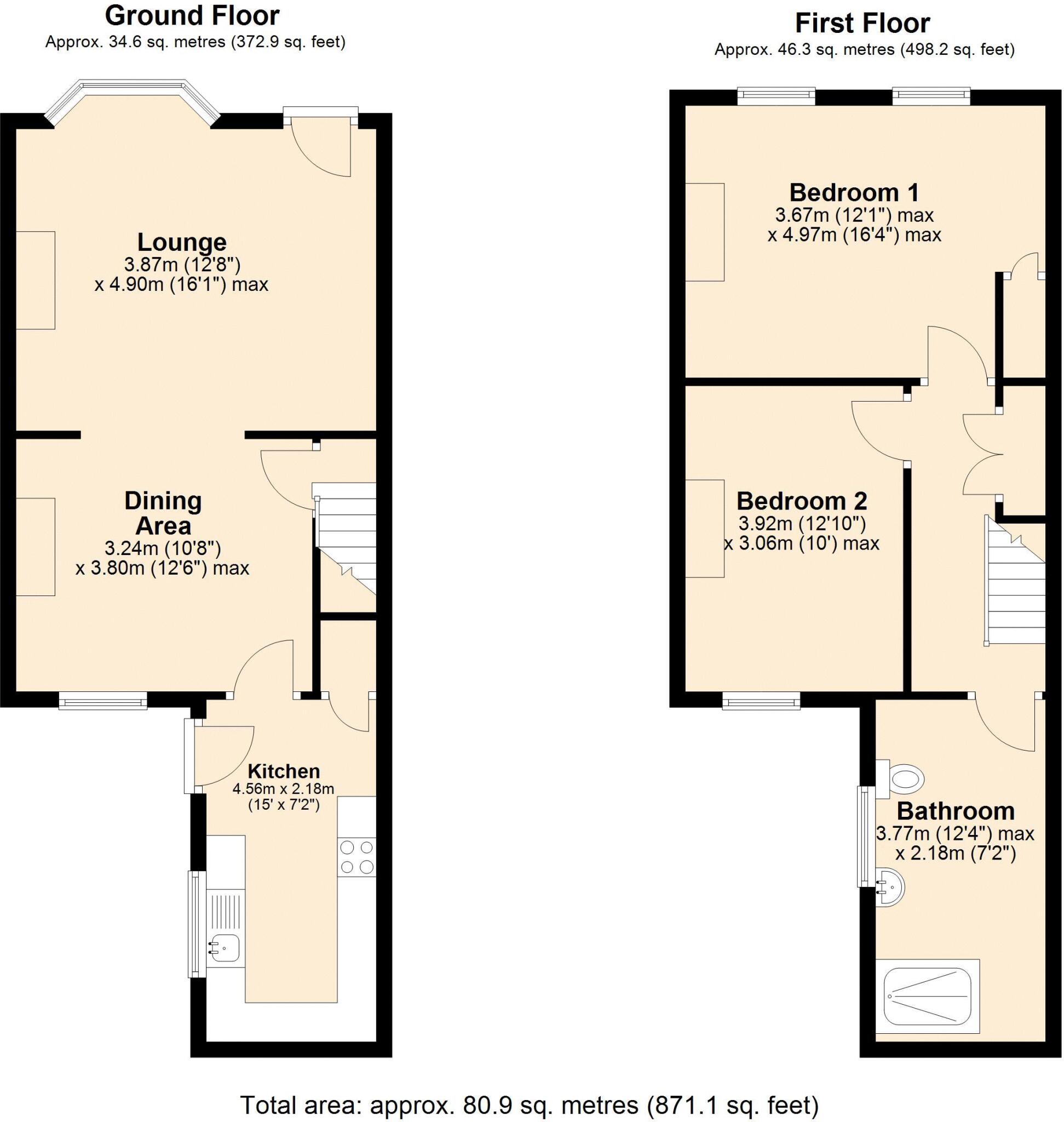 Ethel Terrace, High Spen floorplan