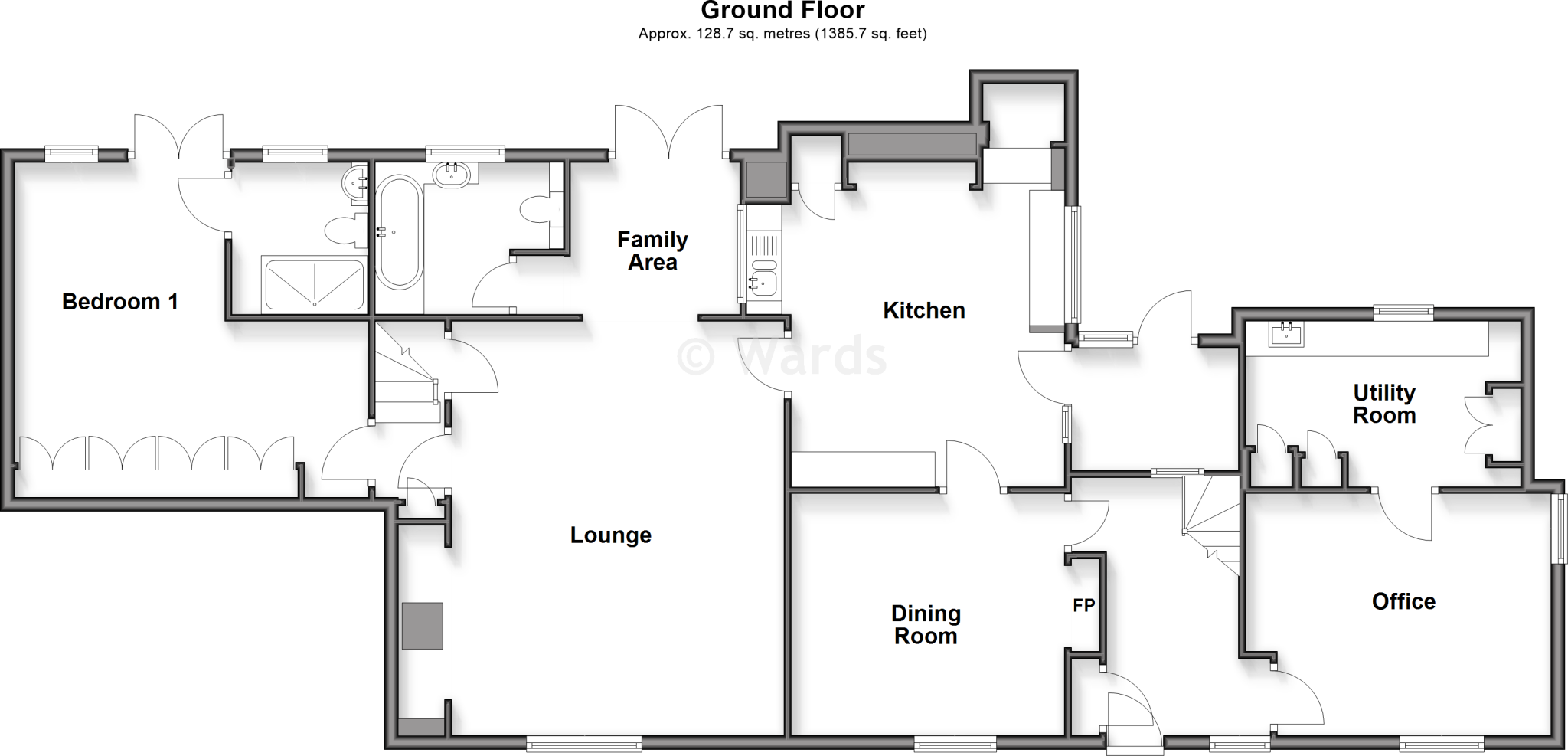 Upper Street, Leeds, Maidstone, Kent floorplan