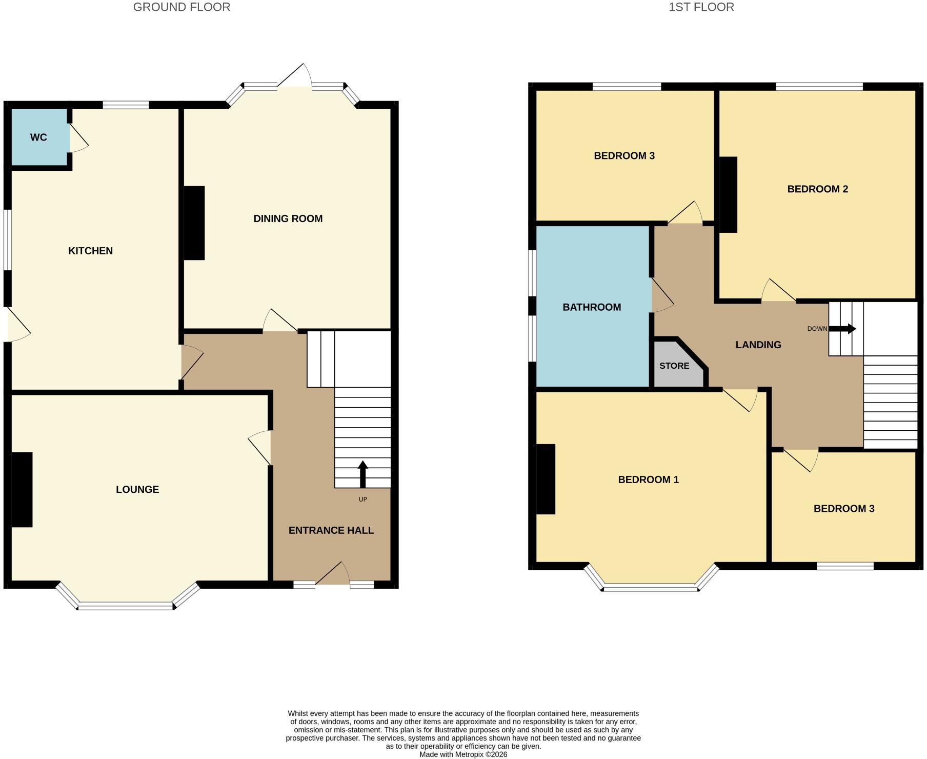 Upper Shirley, Southampton floorplan