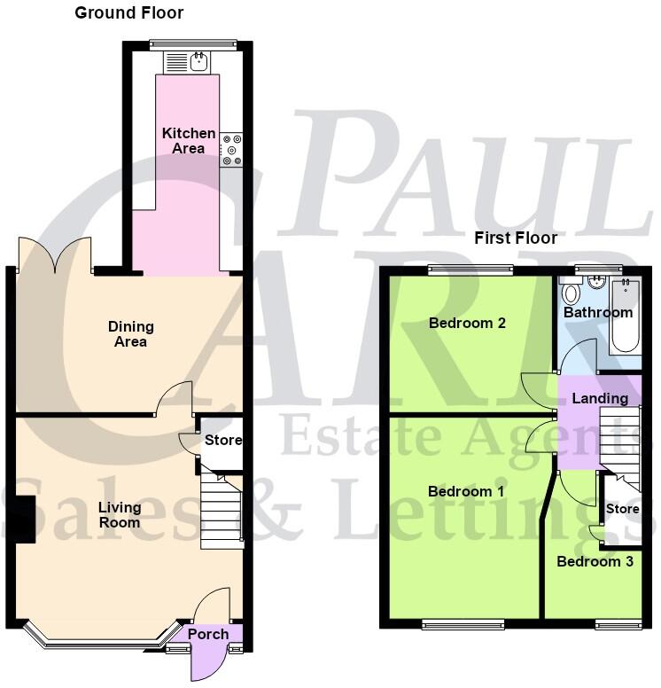 Grindleford Road, Great Barr, Birmingham B42 2SQ floorplan