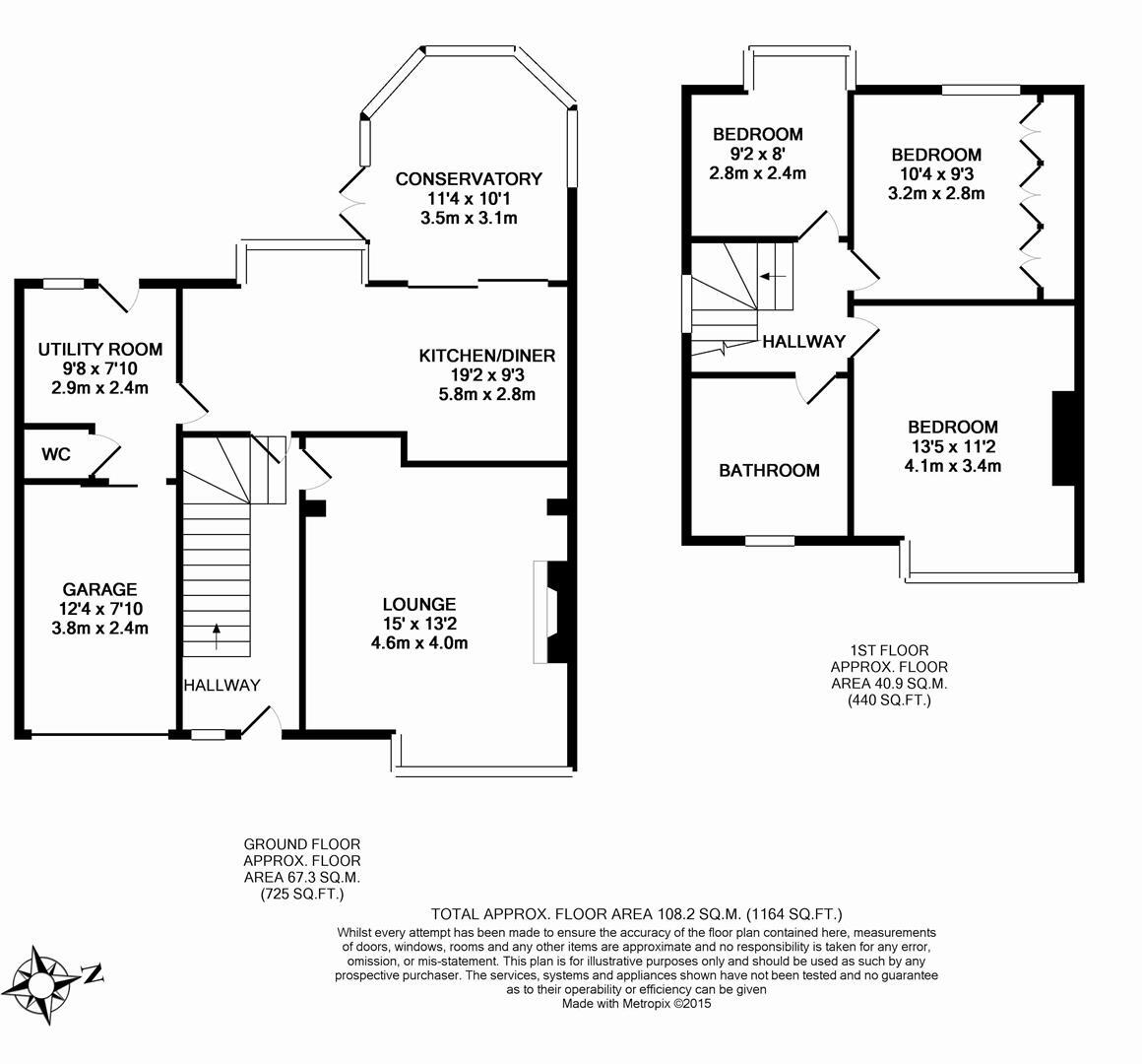 Haddricks Mill Road, South Gosforth, Newcastle upon Tyne floorplan