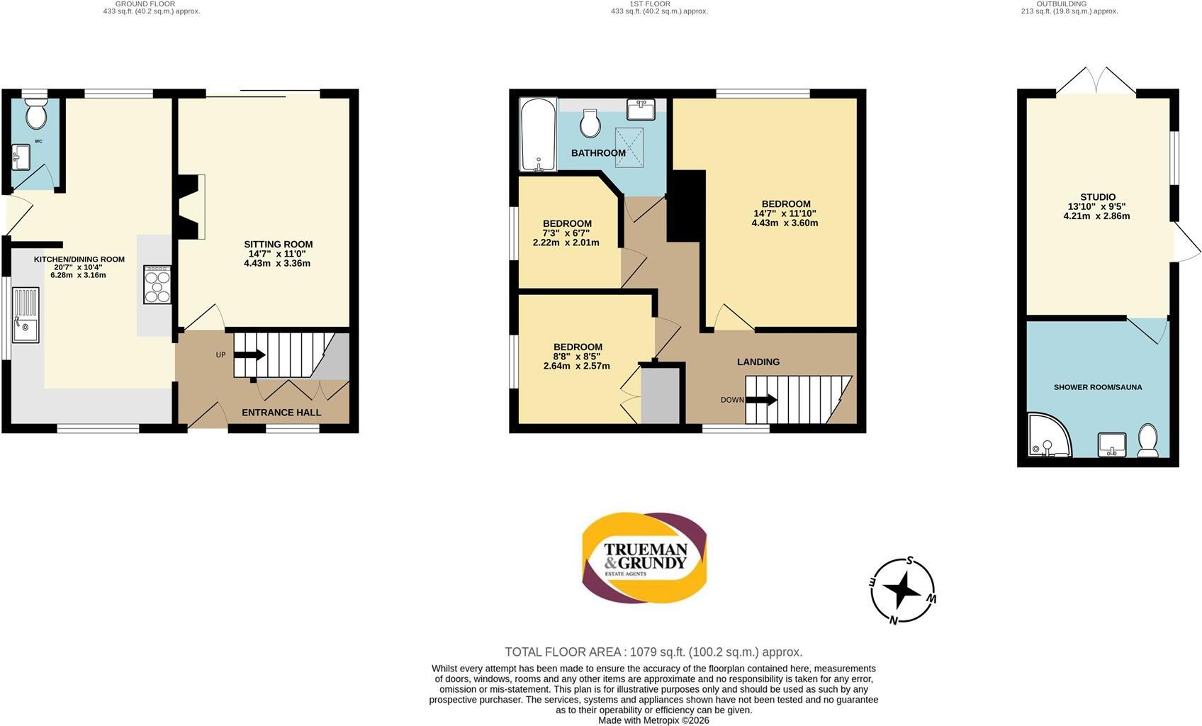 Lodge Hill Road, Lower Bourne, Farnham floorplan