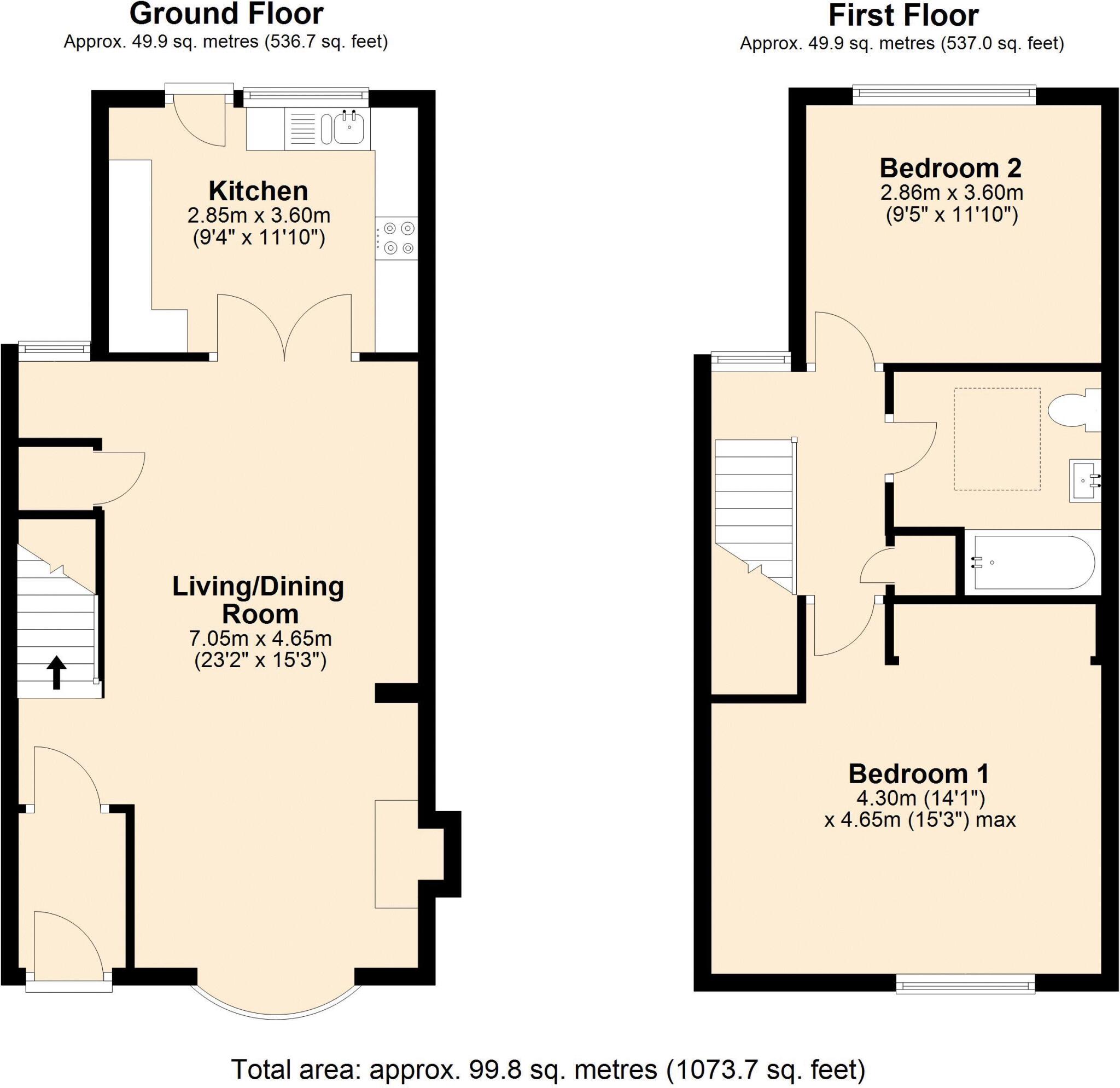 Wooburn Green - Beautiful Spacious Cottage  floorplan