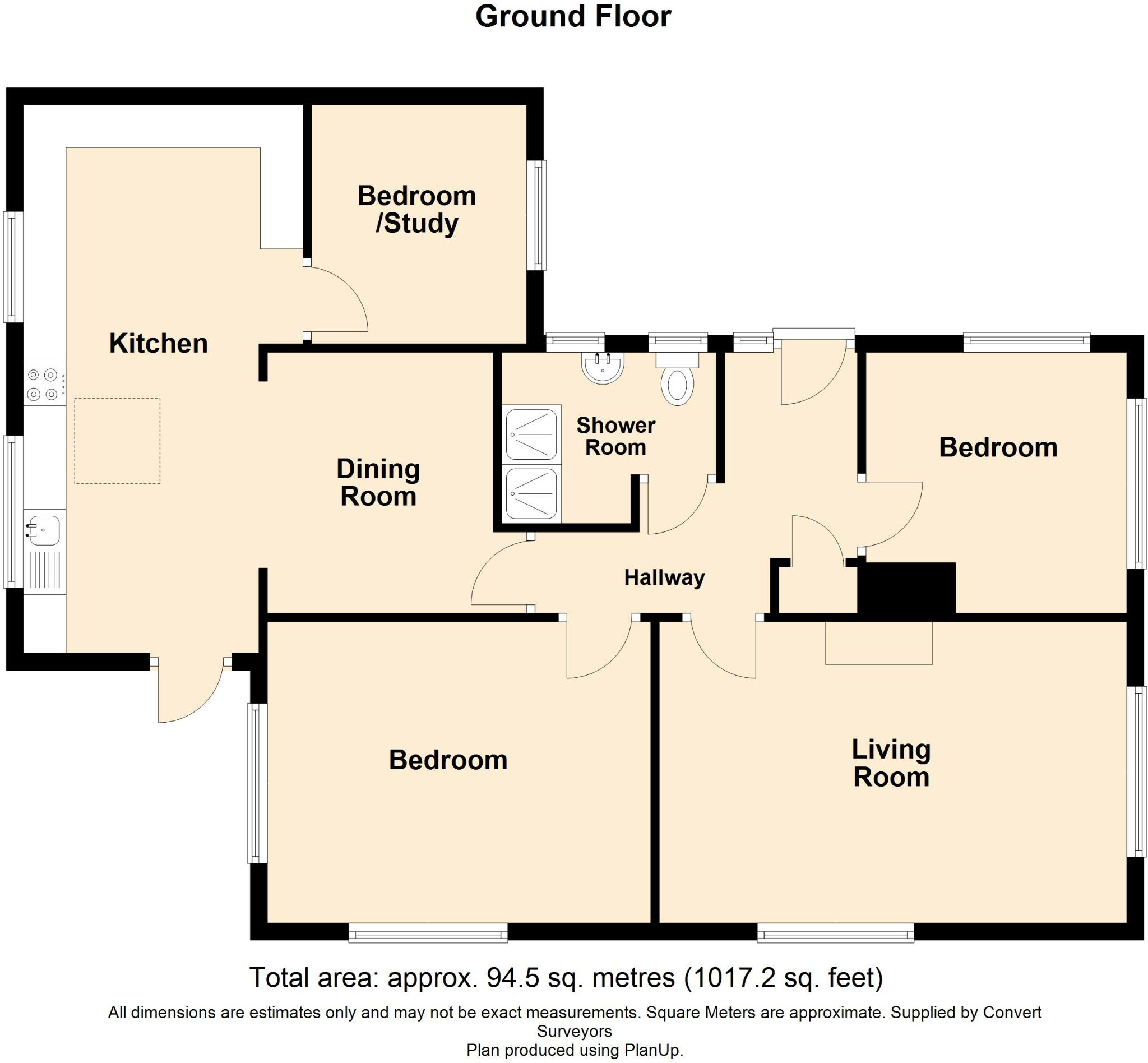 Greenacre Close, Northam, Bideford, EX39 floorplan