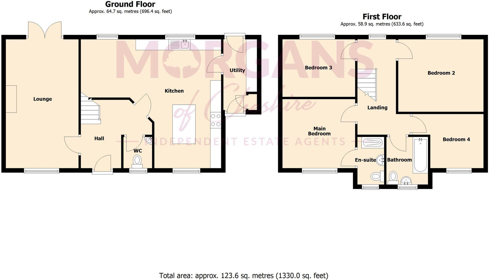 The Downs, Cuddington, CW8 floorplan