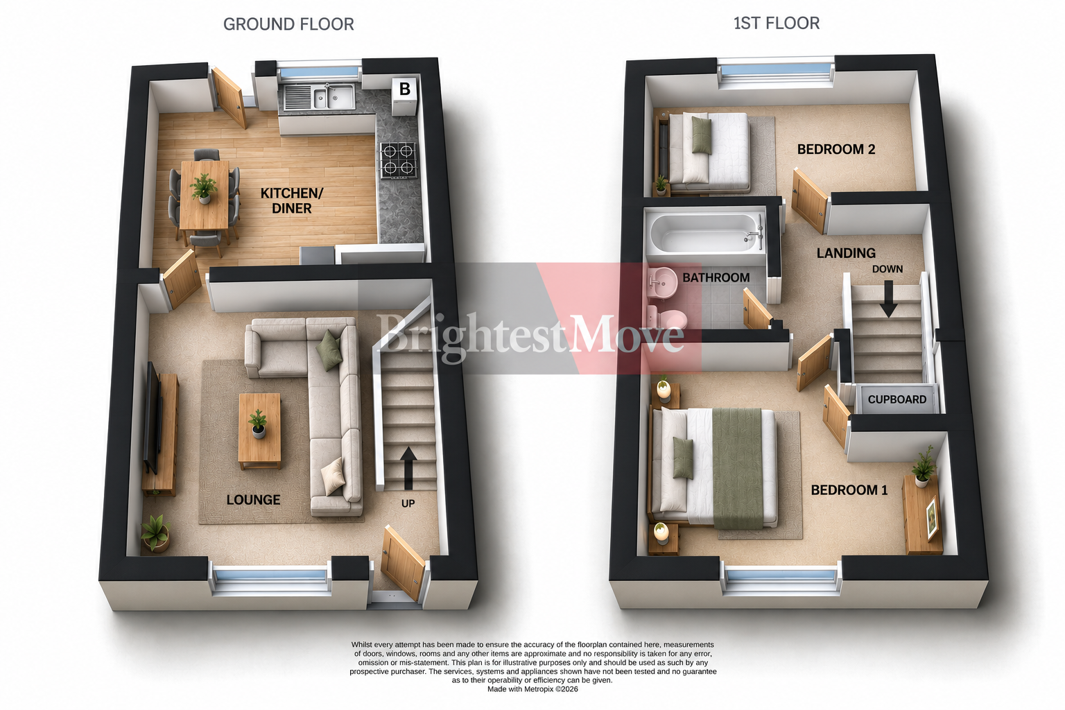 Appletree Court, Worle, Weston-super-Mare floorplan