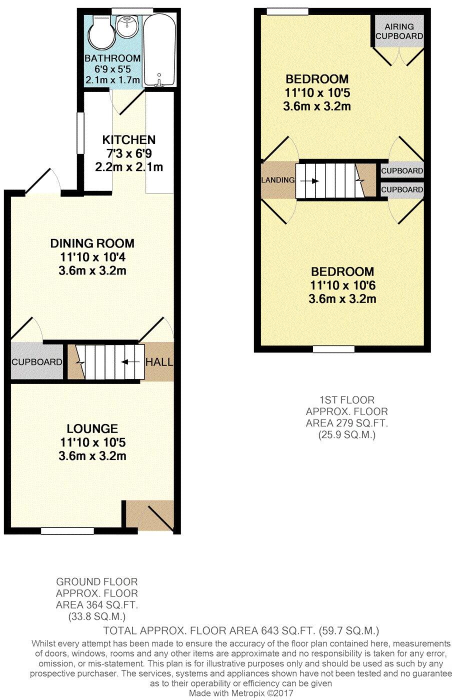 Alpine Street, Reading, Berkshire, RG1 floorplan