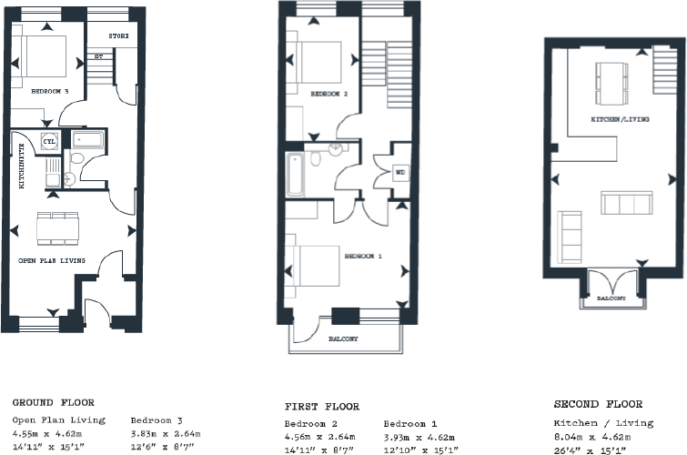 5 Packers Way The Chocolate Factory, Greenbank, Bristol, BS5 floorplan