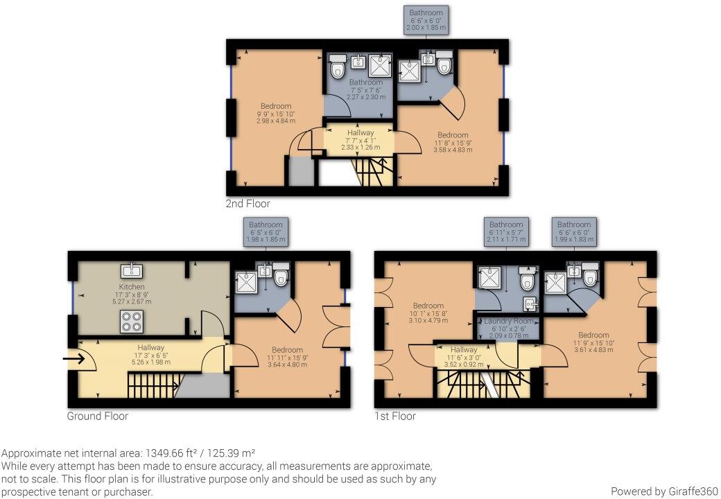Elsham Terrace, Boston, Lincolnshire floorplan