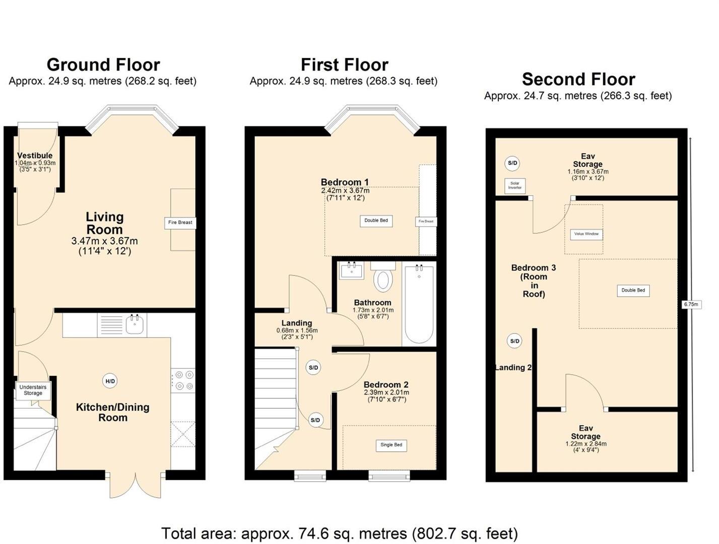 Hornby Street, Birkenhead floorplan