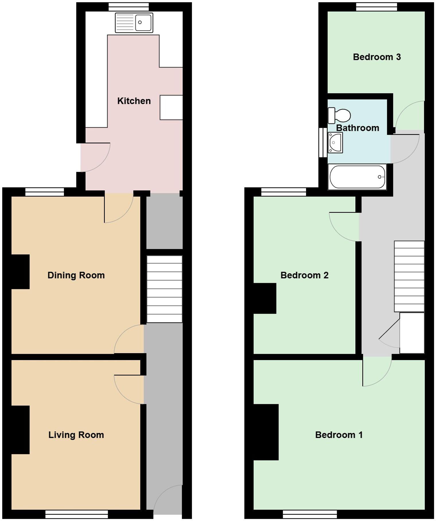 Grafton Street, Grimsby, DN32 floorplan