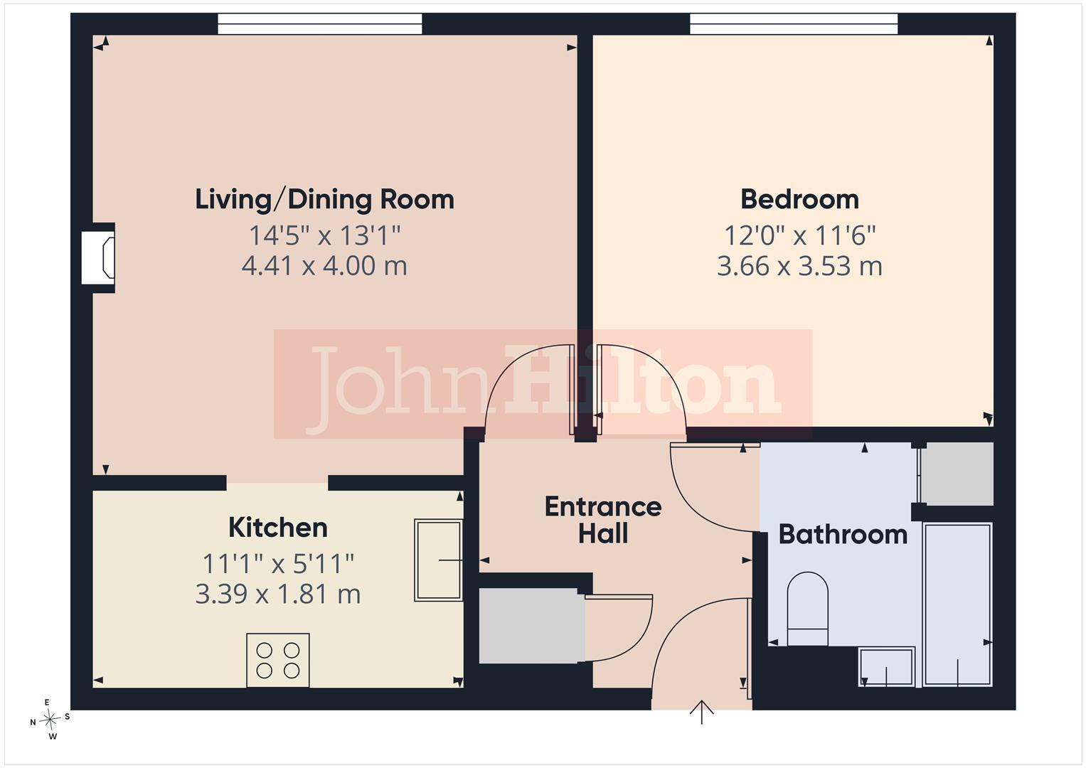 St. Georges Road, Brighton floorplan