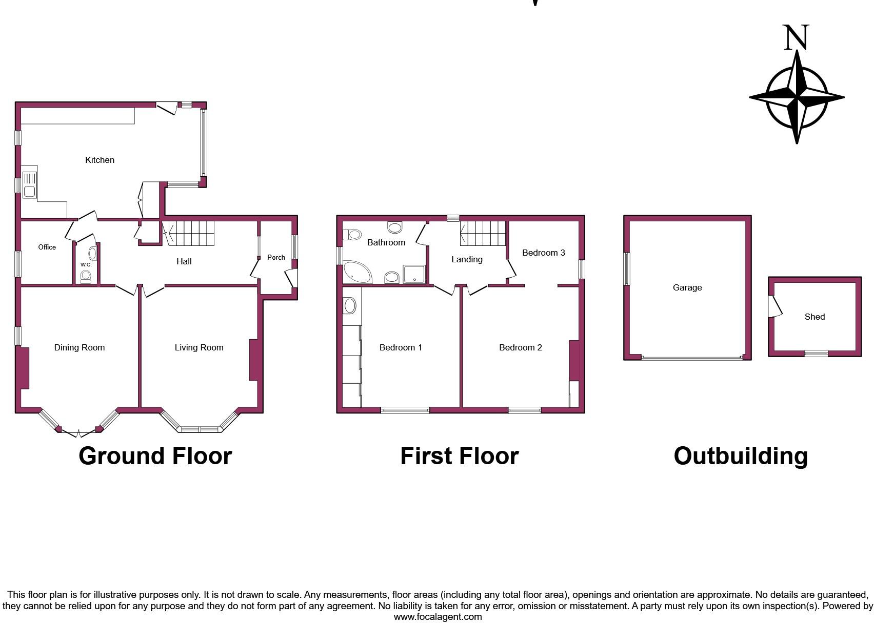 Harehills Lane, Oldfield, Keighley floorplan