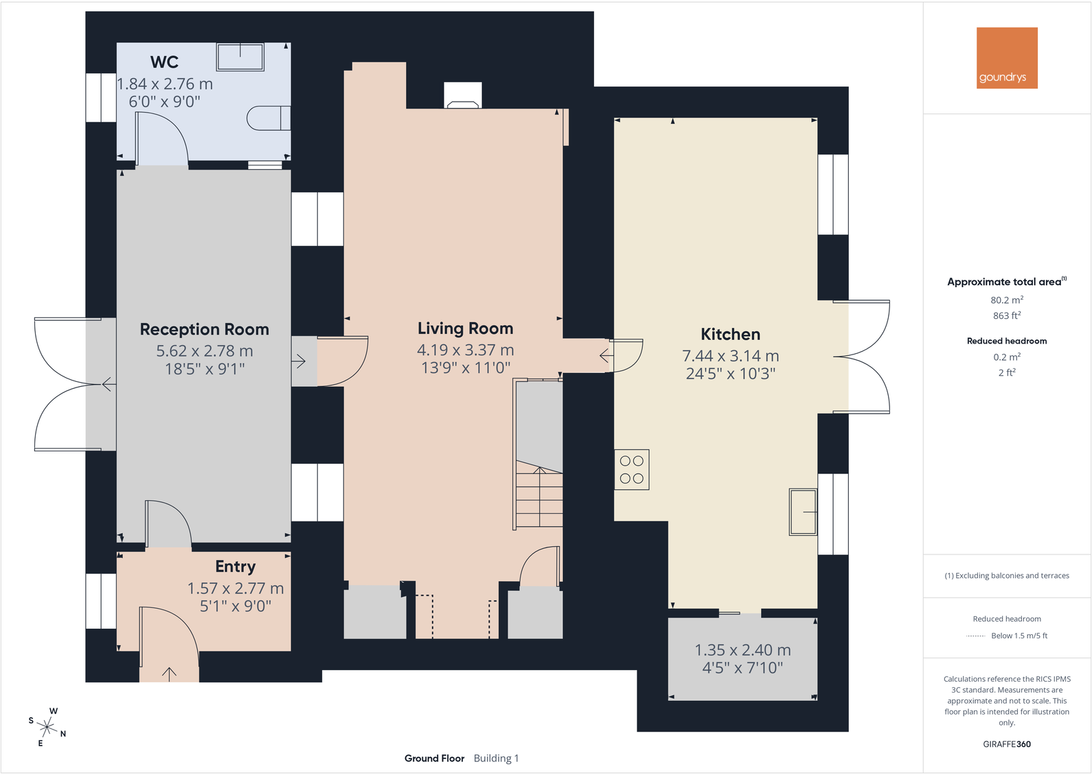 Higher Bal, St. Agnes, TR5 0ND floorplan