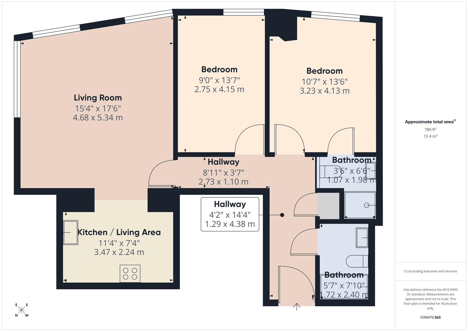 West Tower, Liverpool floorplan