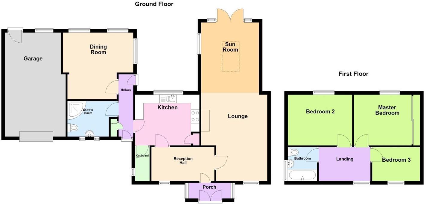 3 Coronation Road, Woodhall Spa floorplan
