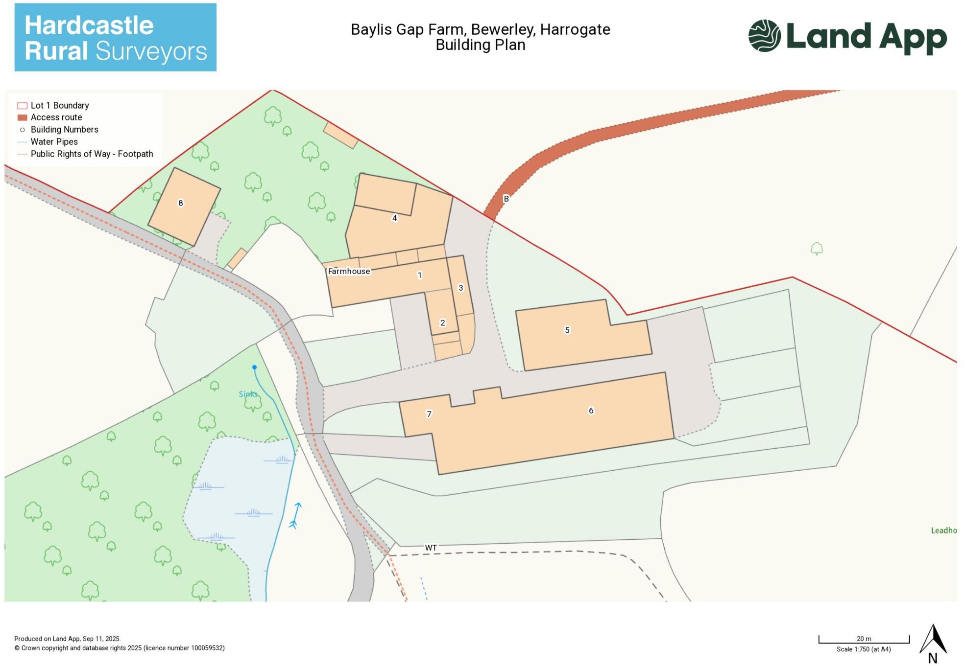 Baylis Gap Farm, Bewerley, Harrogate floorplan