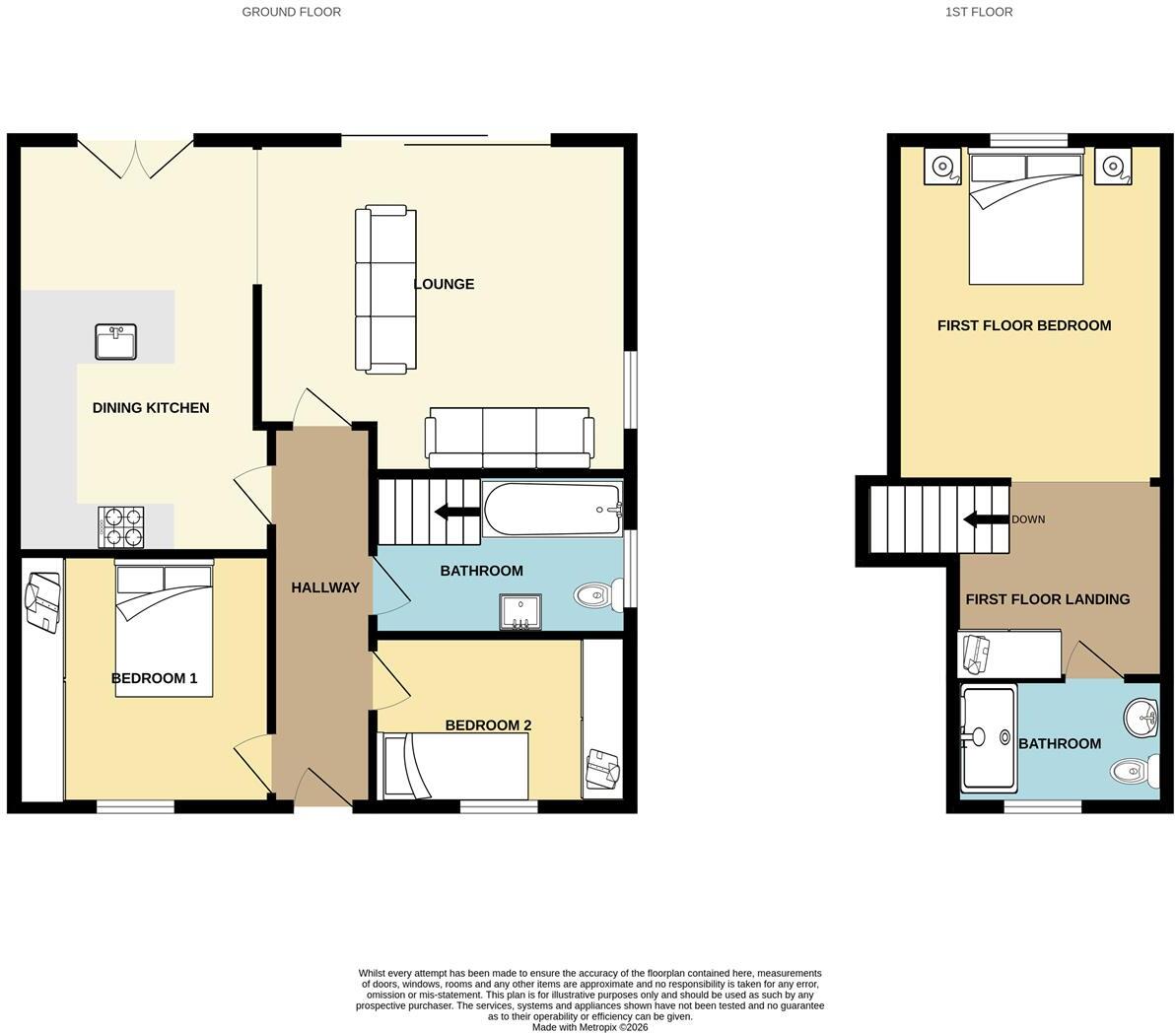 Welsby Close, Fearnhead, Warrington floorplan