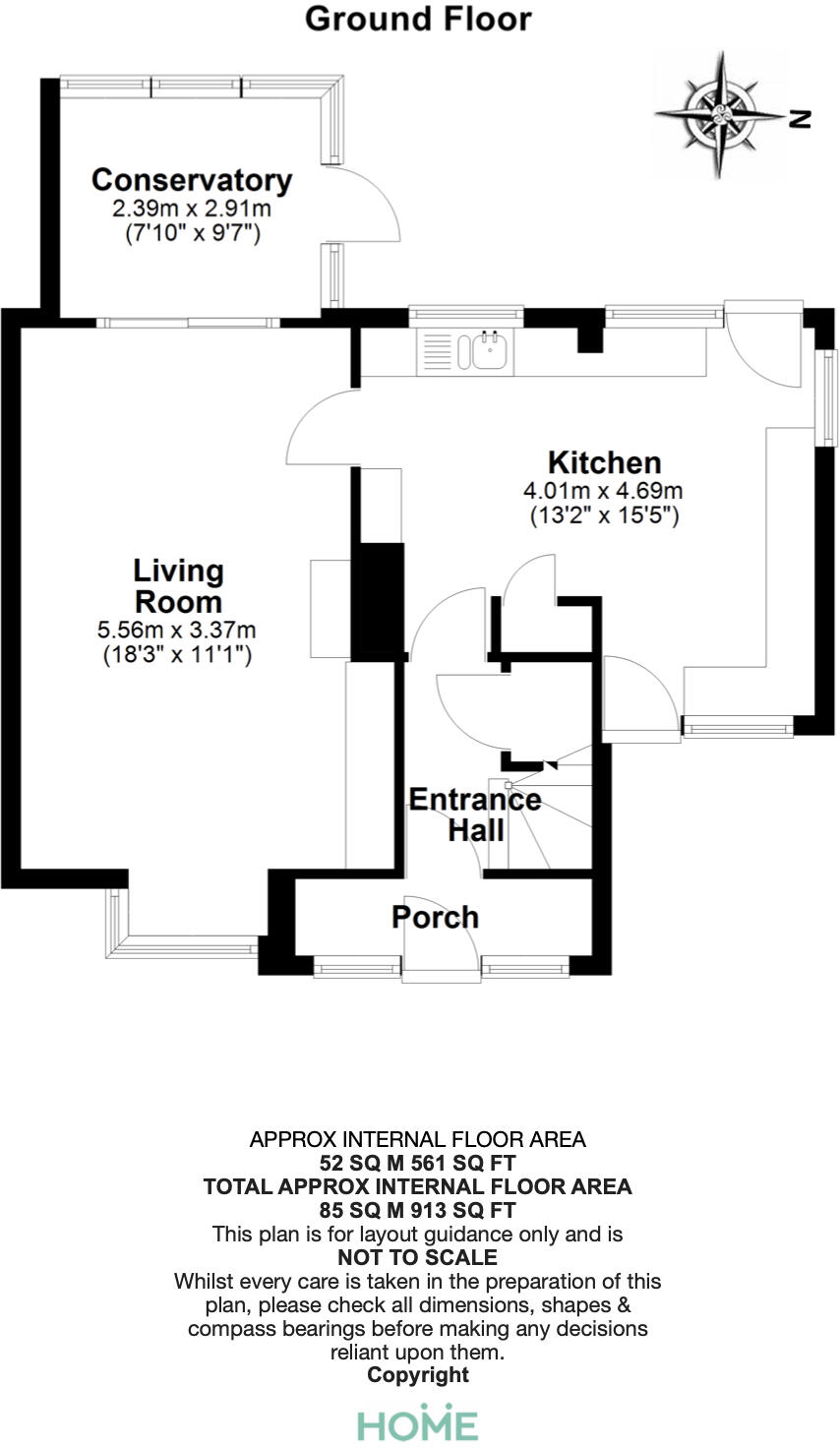 Stansted Close, Chelmsford floorplan