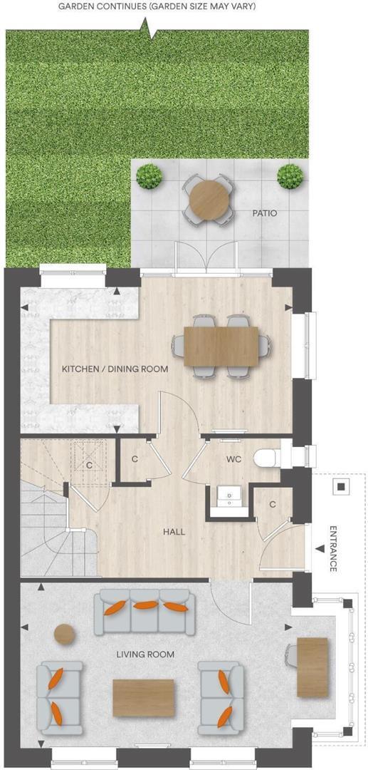 Paddock Wood floorplan