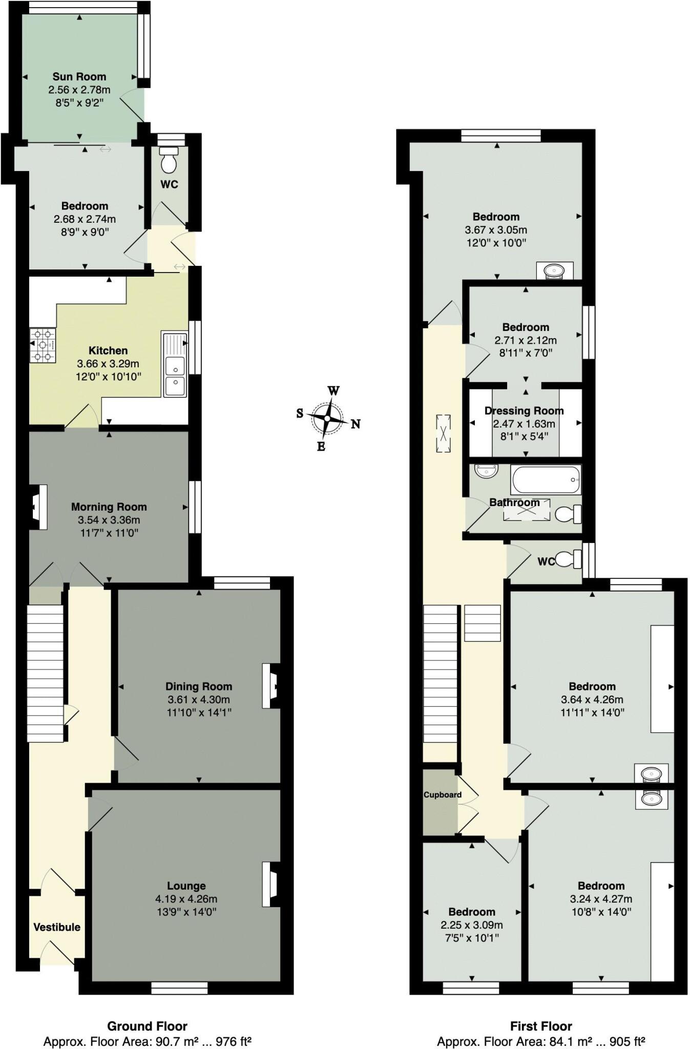 Avenue Road, Torquay floorplan