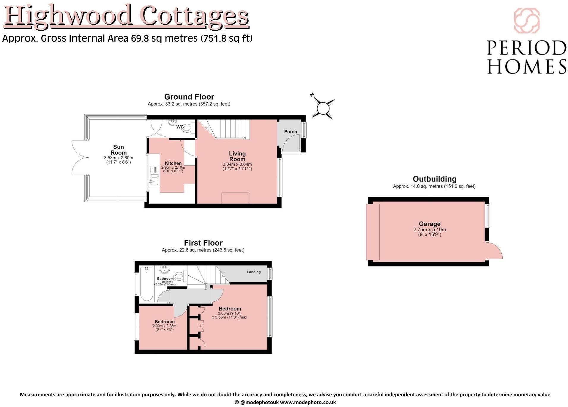 Ingatestone Road, Highwood floorplan
