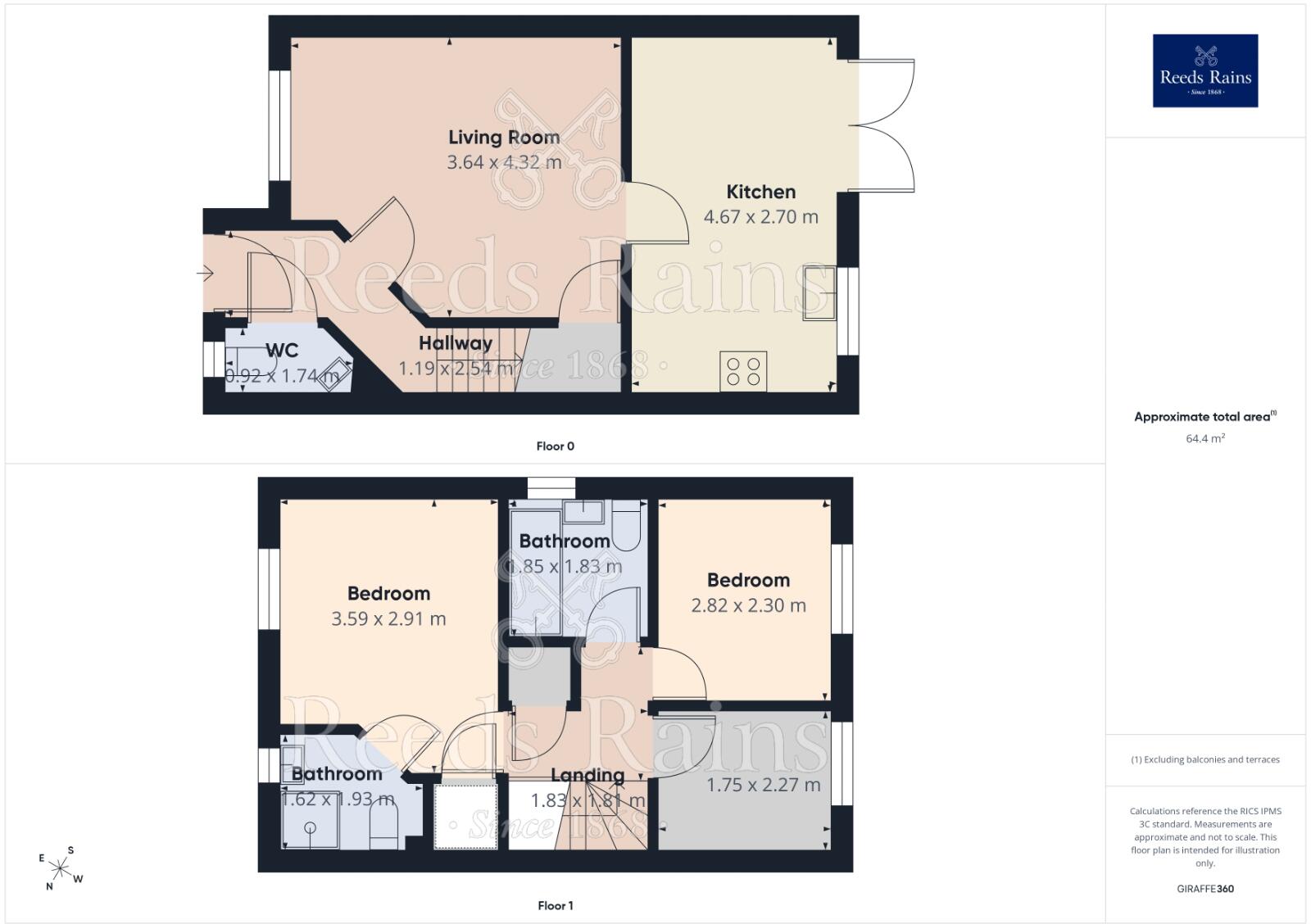 Lime Tree Close, Castleford, West Yorkshire, WF10 floorplan