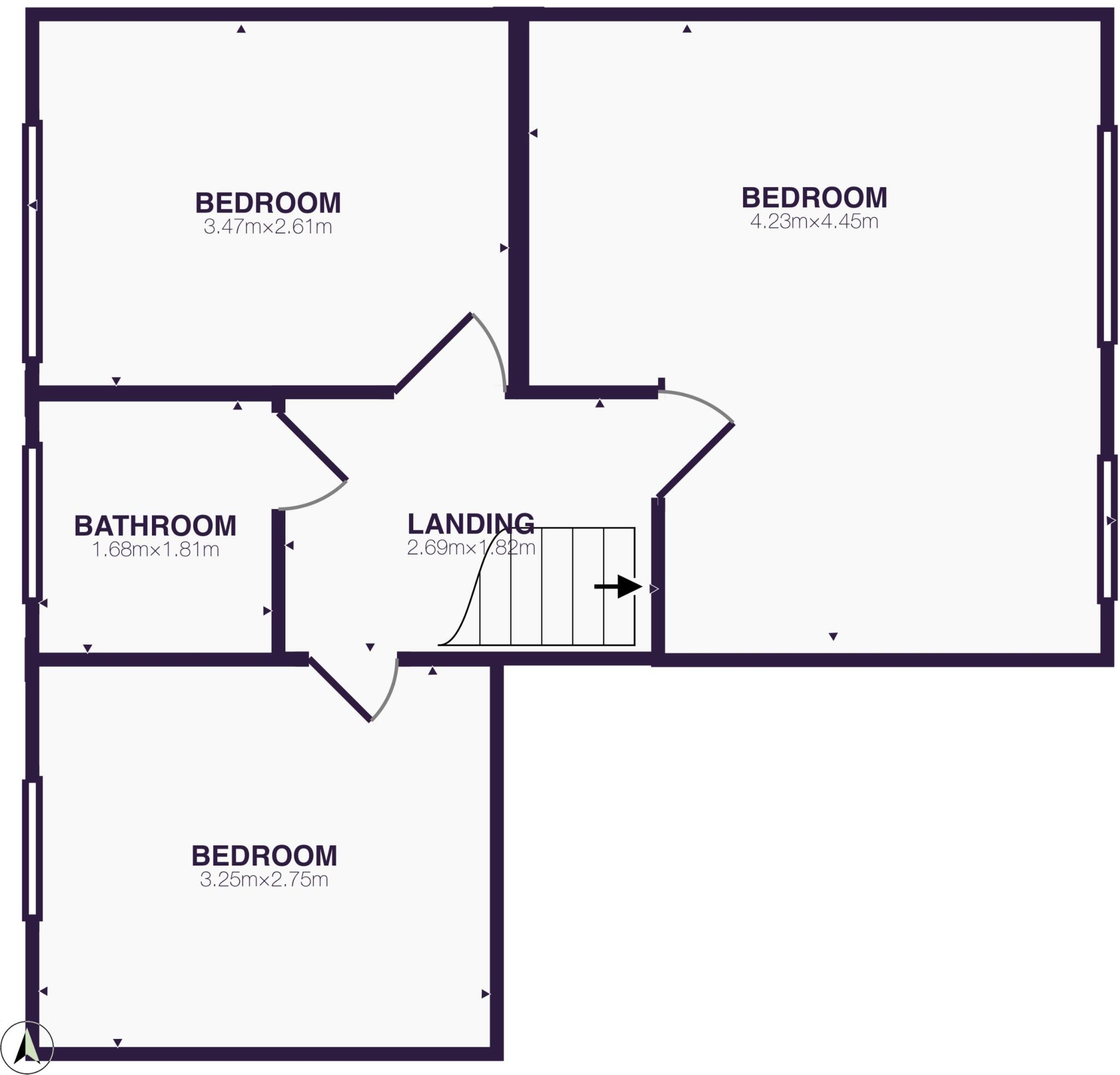 Corby Grove, Peterlee, SR8 floorplan