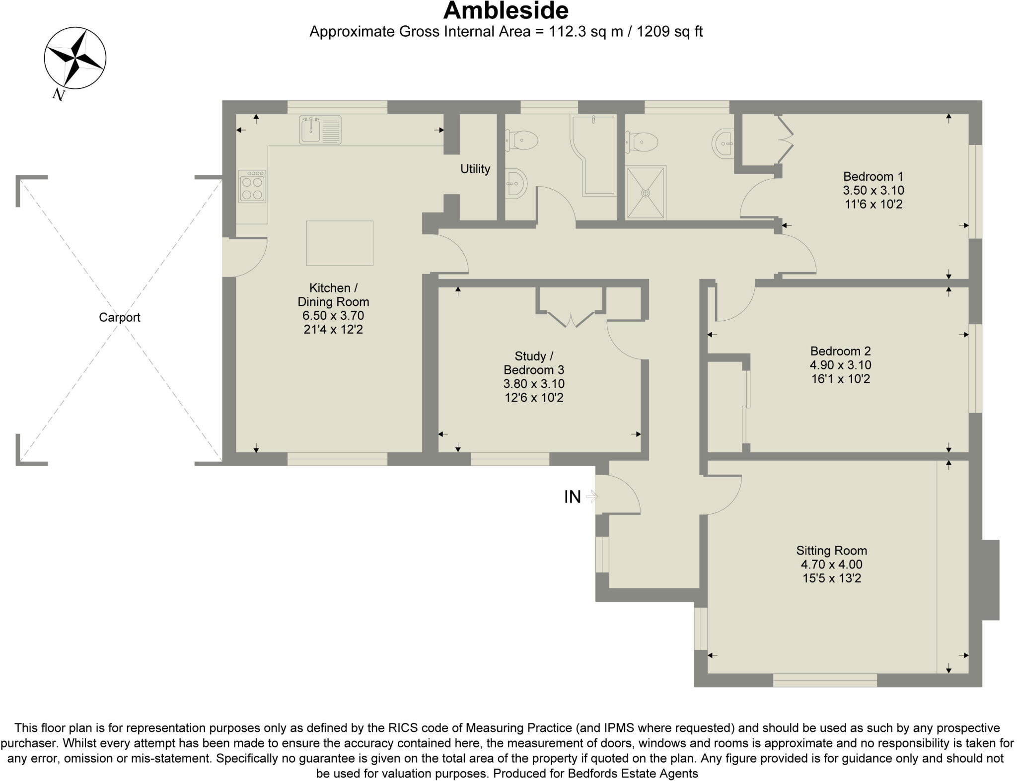 Lawshall, Suffolk floorplan